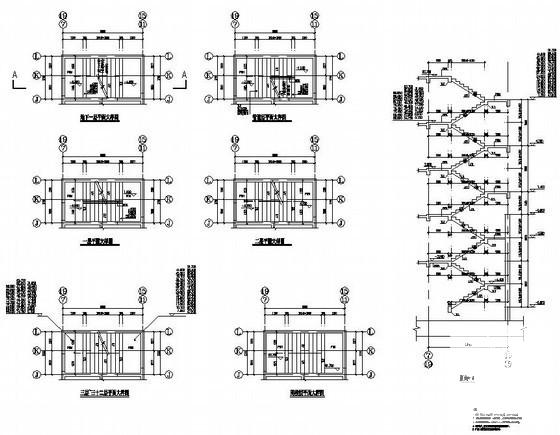 32层剪力墙住宅楼结构设计方案CAD图纸 - 4