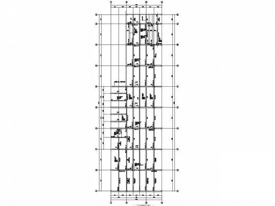 单层矩形柱框架结构地下车库结构CAD施工图纸（独立基础） - 4