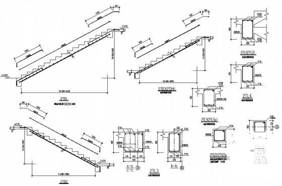 6层框架办公楼结构设计方案CAD图纸 - 4