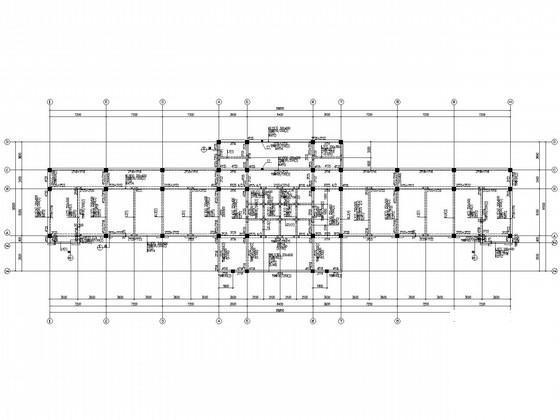 4层独立基础框架办公楼结构CAD施工图纸 - 1