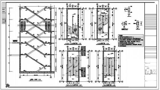 剪力墙住宅结构住宅结构设计方案CAD施工图纸 - 4