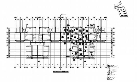 17层框剪结构住宅楼结构设计方案CAD图纸 - 3