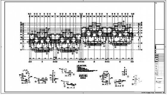 11层剪力墙住宅结构住宅楼结构设计图纸(柱平法施工图) - 2