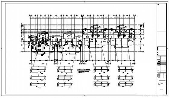 11层剪力墙住宅结构住宅楼结构设计图纸(柱平法施工图) - 3