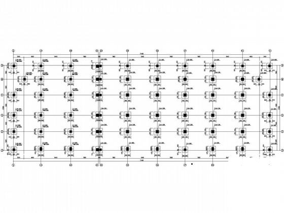 10层桩基础底框结构住宅楼结构CAD施工图纸（6度抗震） - 3