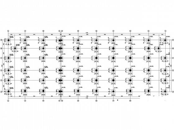 10层桩基础底框结构住宅楼结构CAD施工图纸（6度抗震） - 3