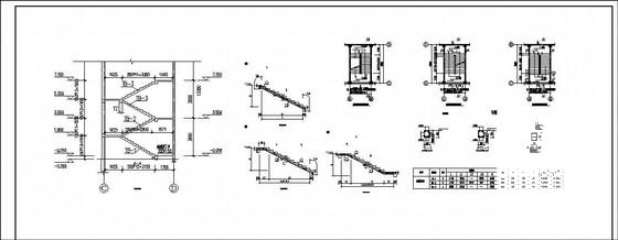 3层独立基础框架结构小学学前楼结构CAD施工图纸（7度抗震） - 4