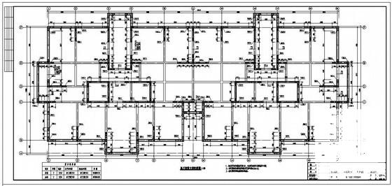 18层剪力墙住宅楼结构设计方案CAD图纸 - 1
