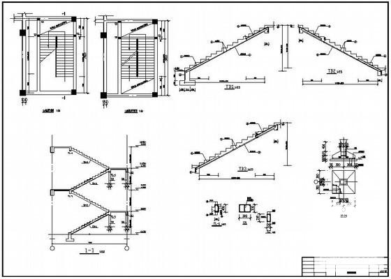 双层框架菜市场结构设计方案图纸(板配筋图) - 4