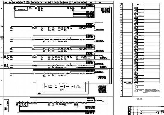 档案馆26层综合楼电气CAD施工图纸(火灾报警系统) - 2