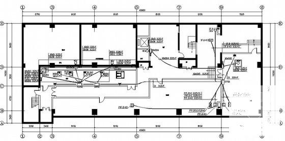 档案馆26层综合楼电气CAD施工图纸(火灾报警系统) - 3