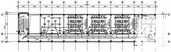 大学教学楼电气CAD施工图纸(供配电系统) - 1