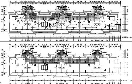 国内小区18层住宅楼电气CAD施工图纸 - 1