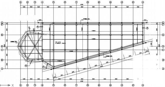 两层独立基础框架临时房住宅楼结构CAD施工图纸 - 2