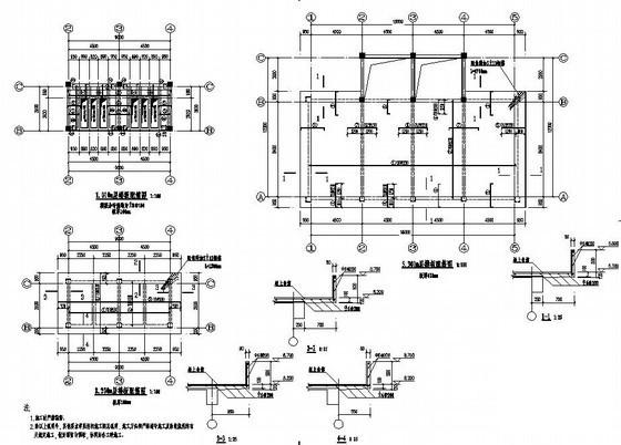 化工厂变、配电室结构CAD施工图纸（桩基础）(建筑设计说明) - 3