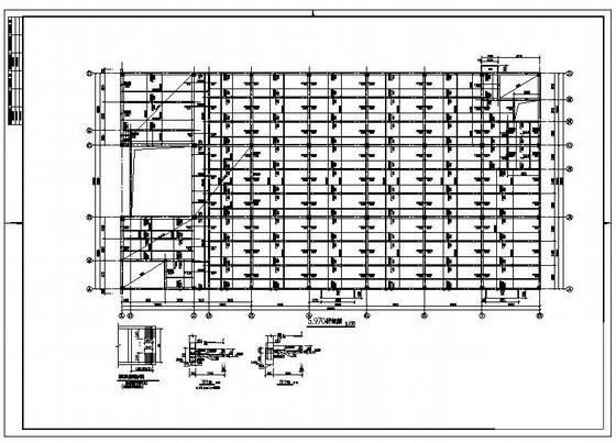 多层混凝土框架厂房结构设计图纸(梁平法配筋图) - 4