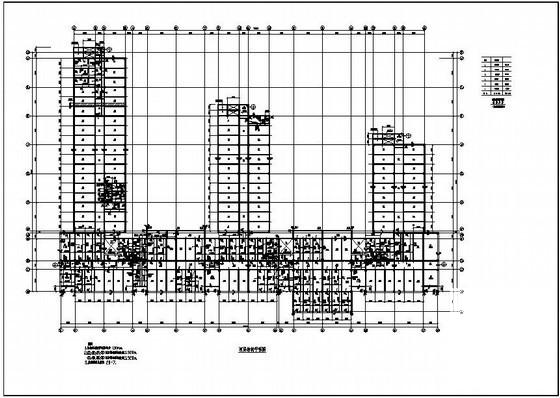 5层独立基础大学教学楼结构CAD施工图纸（7度抗震） - 3