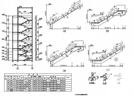 5层条形基础框架办公楼结构CAD施工图纸（6度抗震）(梁平法配筋图) - 4