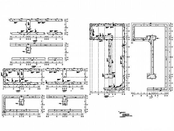 6层独立基础框架结构住宅楼结构CAD施工图纸（7度抗震） - 2