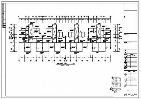 剪力墙公寓结构设计方案CAD图纸 - 3