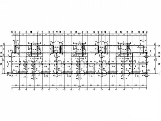 6层桩基础框架结构住宅楼结构CAD施工图纸 - 2