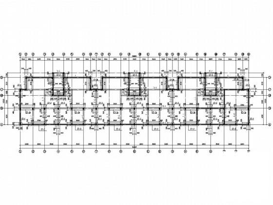 6层桩基础框架结构住宅楼结构CAD施工图纸 - 2