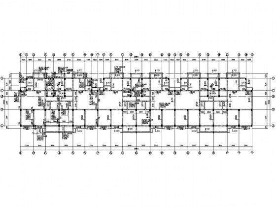 6层桩基础框架结构住宅楼结构CAD施工图纸 - 4