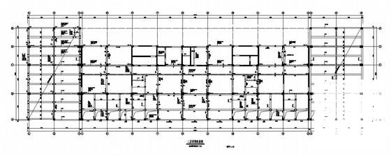 13层框剪办公楼结构设计CAD施工图纸(梁配筋图) - 2