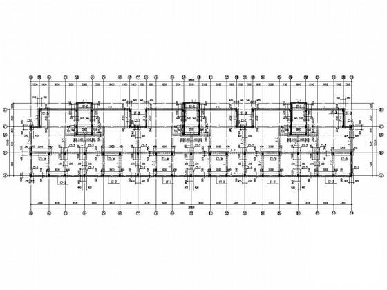 6层桩基础框架结构住宅楼结构CAD施工图纸 - 2