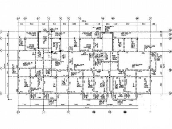 17层桩基础框剪结构住宅楼结构CAD施工图纸（6度抗震） - 3