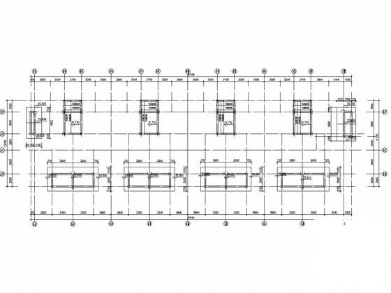 6层桩基础框架结构住宅楼结构CAD施工图纸（6度抗震） - 4