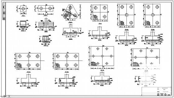 7层（局部6层）框架办公楼结构设计图纸(柱平法施工图) - 2