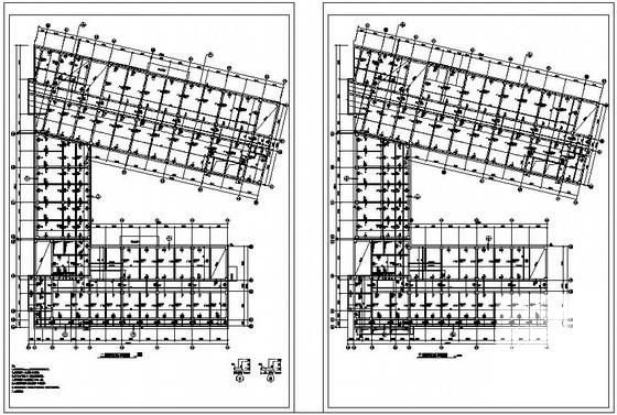 医院病房楼现浇混凝土框架结构设计图纸(梁平法施工图) - 2