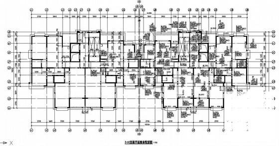 25层剪力墙住宅楼结构设计方案CAD图纸 - 2
