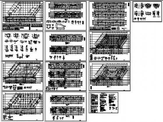 12层短肢剪力墙住宅楼结构设计图纸(梁平法施工图) - 1
