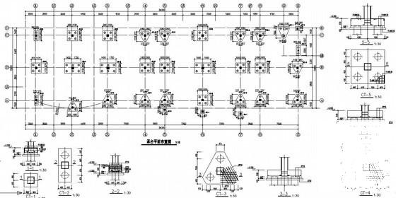 3层框架幼儿园结构设计方案图纸(梁平法施工图) - 3