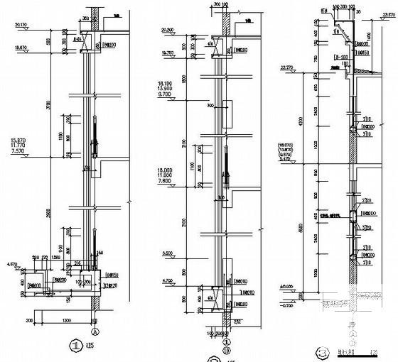 钢筋混凝土框架住宅结构设计图纸(柱平法施工图) - 4
