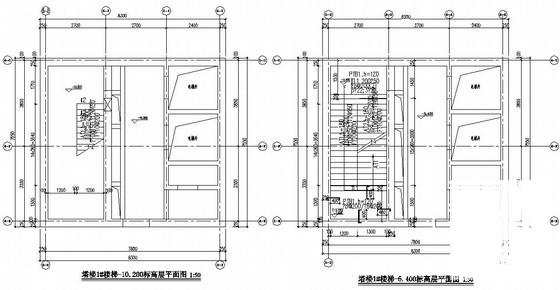 广场30层剪力墙综合楼结构设计图纸(基础平面图) - 4