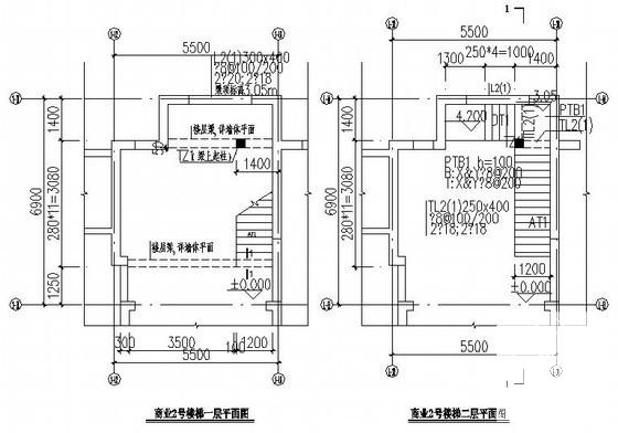 18层剪力墙经济适用房结构设计图纸(基础平面图) - 4