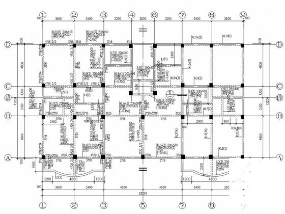 6层桩基础框架结构住宅楼结构CAD施工图纸（7度抗震） - 3