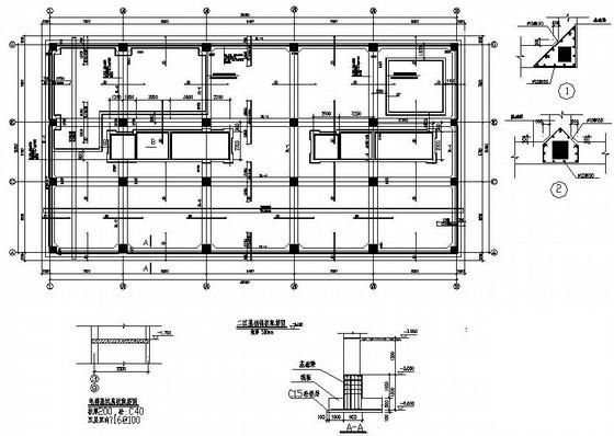 11层框支剪力墙商住楼结构设计方案CAD图纸 - 1
