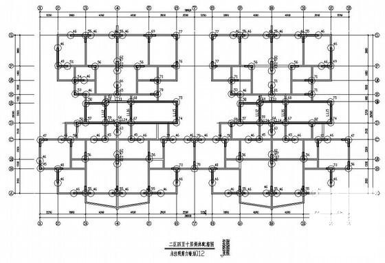 11层框支剪力墙商住楼结构设计方案CAD图纸 - 3