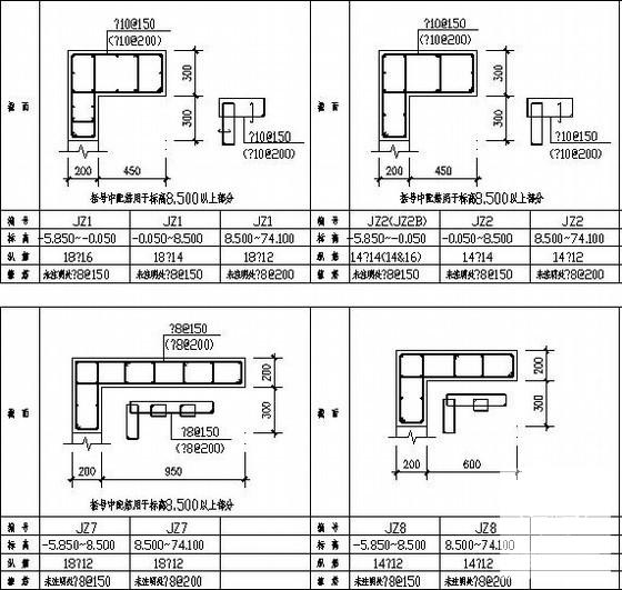 剪力墙拆迁安置住宅结构设计方案施工图纸(边缘构件) - 4