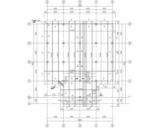 消防水池及框架结构泵房结构CAD施工图纸（7度抗震） - 2