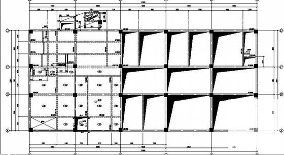 汽车销售公司培训楼（钢结构夹层）(平面布置图) - 2