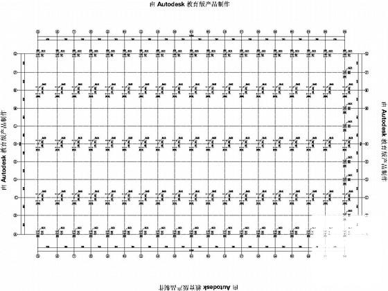 7.5米跨单层轻钢结构厂房结构CAD施工图纸（7度抗震） - 2