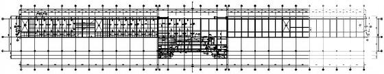 框架结构体育看台结构CAD施工图纸(中南院) - 1