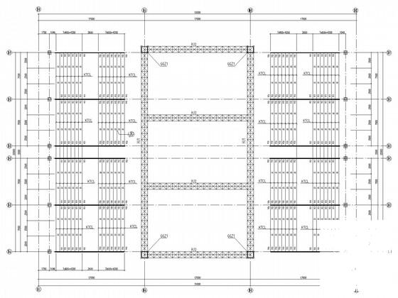 小型体育场钢结构看台结构CAD施工图纸（独立基础） - 3