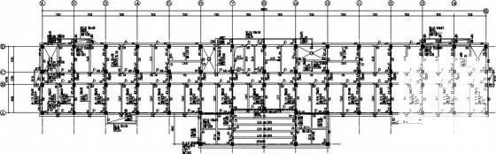 7层服务中心框架结构CAD施工图纸(地震影响系数) - 1