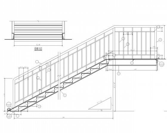 加层钢框架结构大厦结构设计CAD施工图纸（8度抗震） - 5